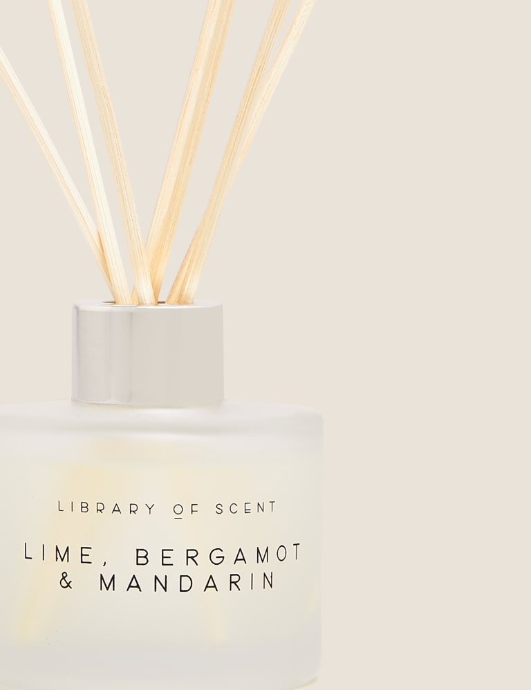 Lime, Bergamot & Mandarin 100ml Diffuser Library of Scent M&S