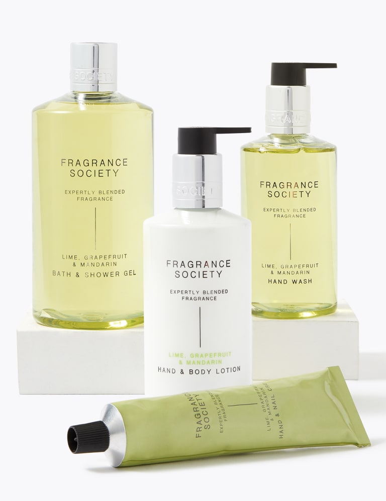 Lime, Grapefruit & Mandarin Shower Gel 500ml Fragrance Society M&S