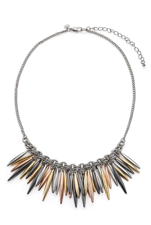 Limited Collection Bullet Spike Collar Necklace Image 1 of 2
