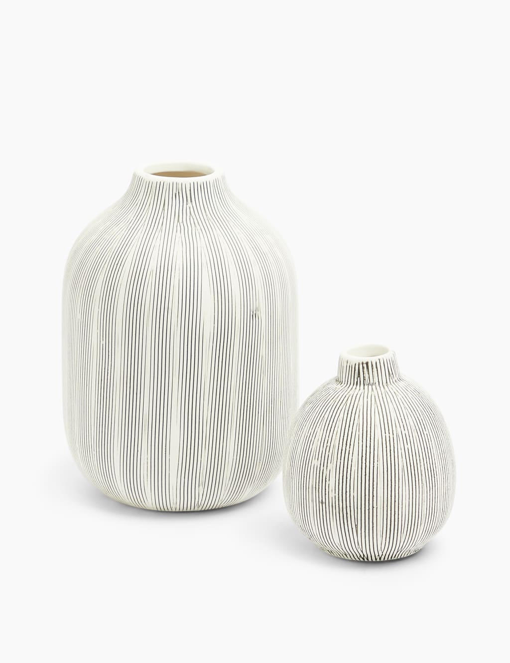 Linear Striped Bud Vase M&S