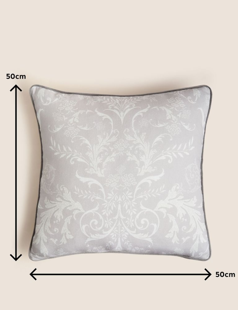 Linen Blend Aida Alouette Cushion 7 of 7