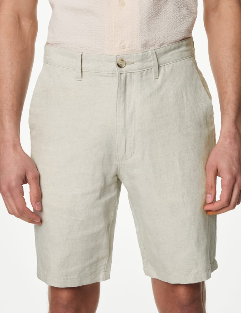 Per una cotton blend tailored shorts outlet