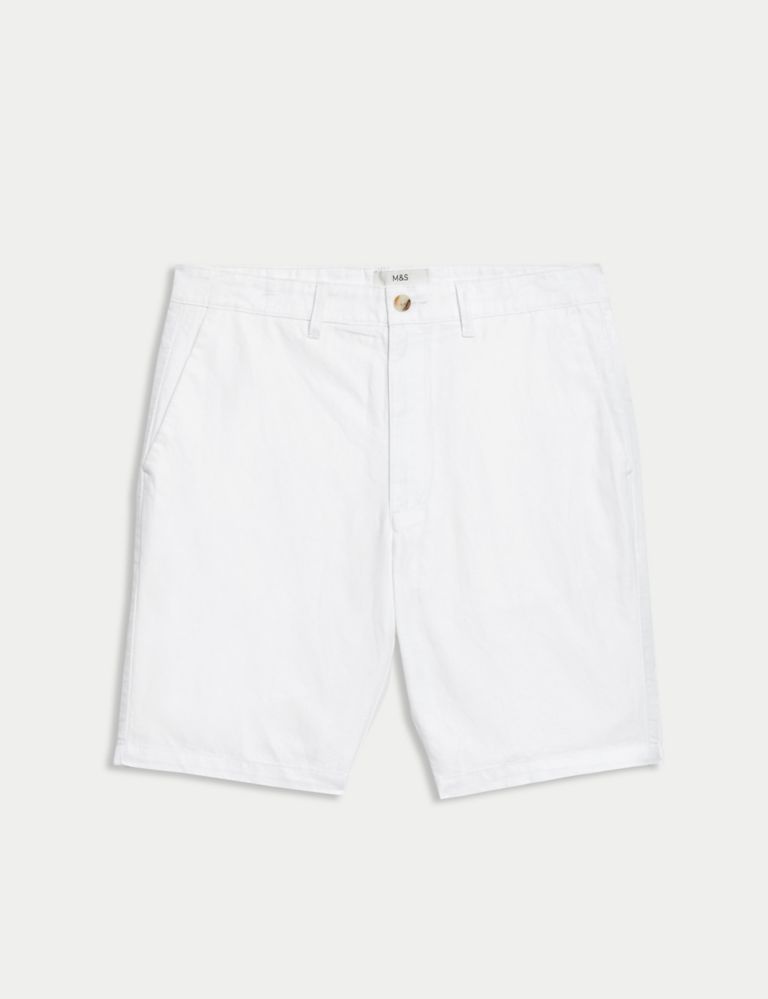 Linen Blend Chino Shorts 2 of 6