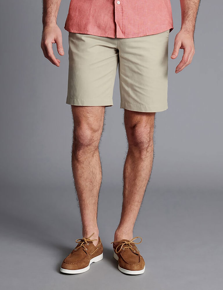 Linen Blend Chino Shorts 1 of 5