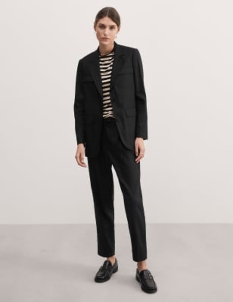 Jaeger herringbone coat cheap