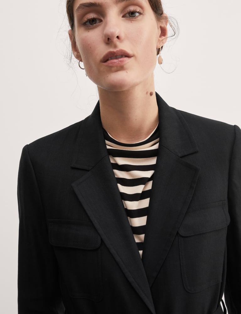 Jaeger herringbone deals coat