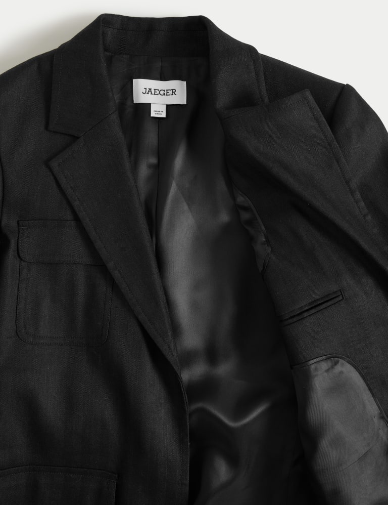 Jaeger herringbone on sale coat