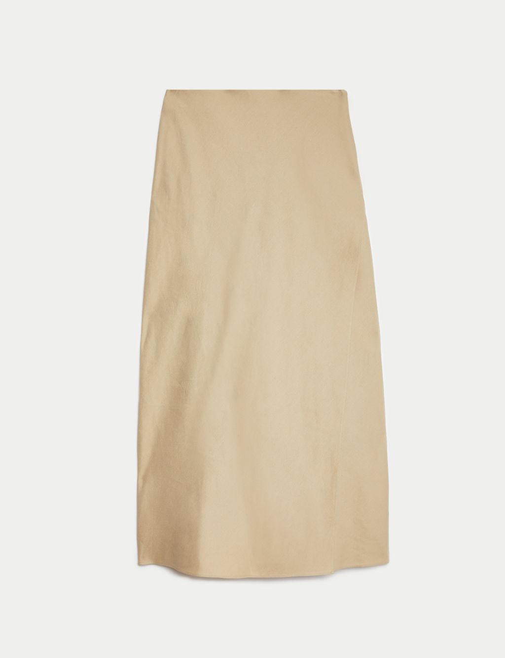 Linen Blend Maxi Wrap Skirt 1 of 6