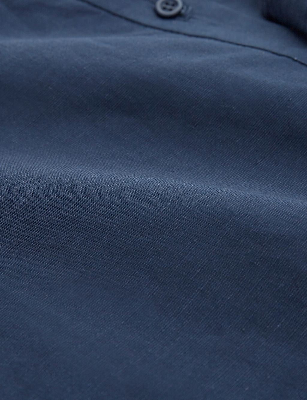 Linen Blend Pleat Detail Shirt 5 of 7