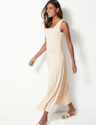 Marks and spencer outlet linen dress