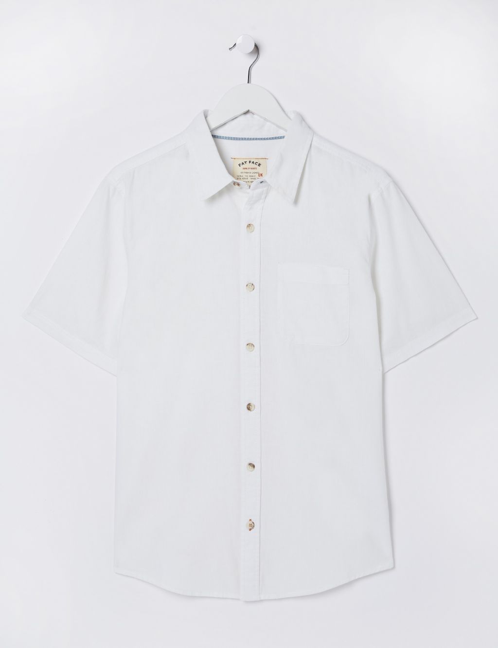 Buy Linen Blend Shirt | FatFace | M&S