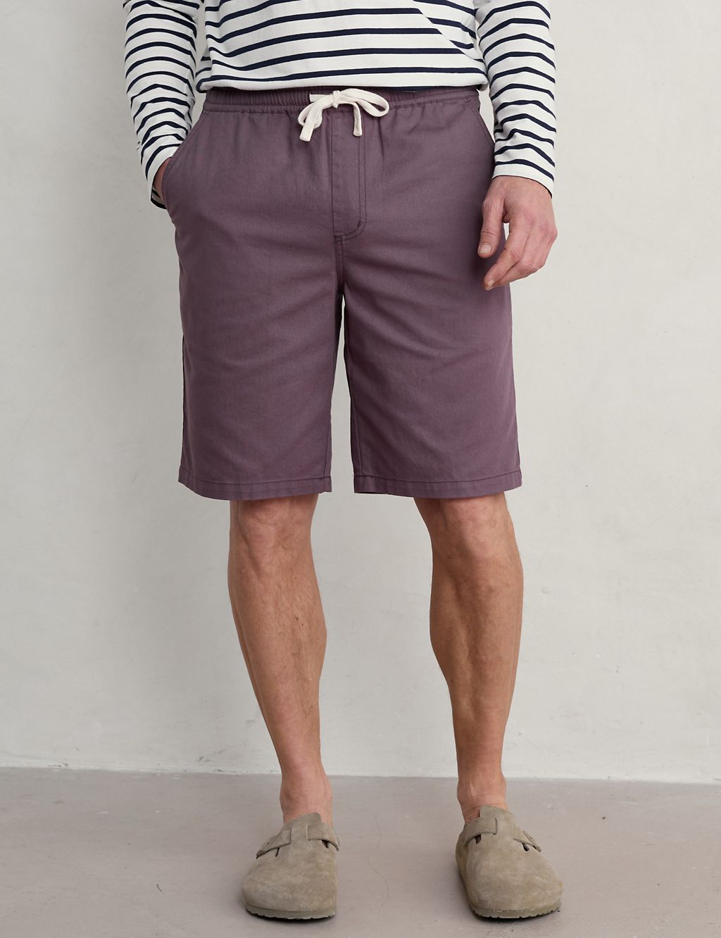 Linen Blend Shorts 2 of 5