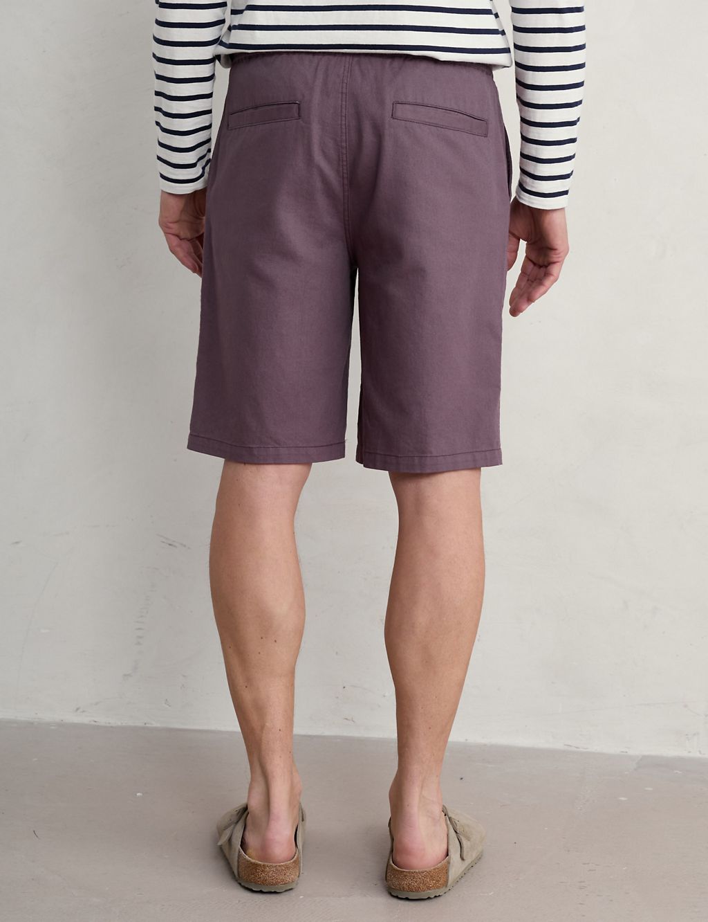 Linen Blend Shorts 4 of 5