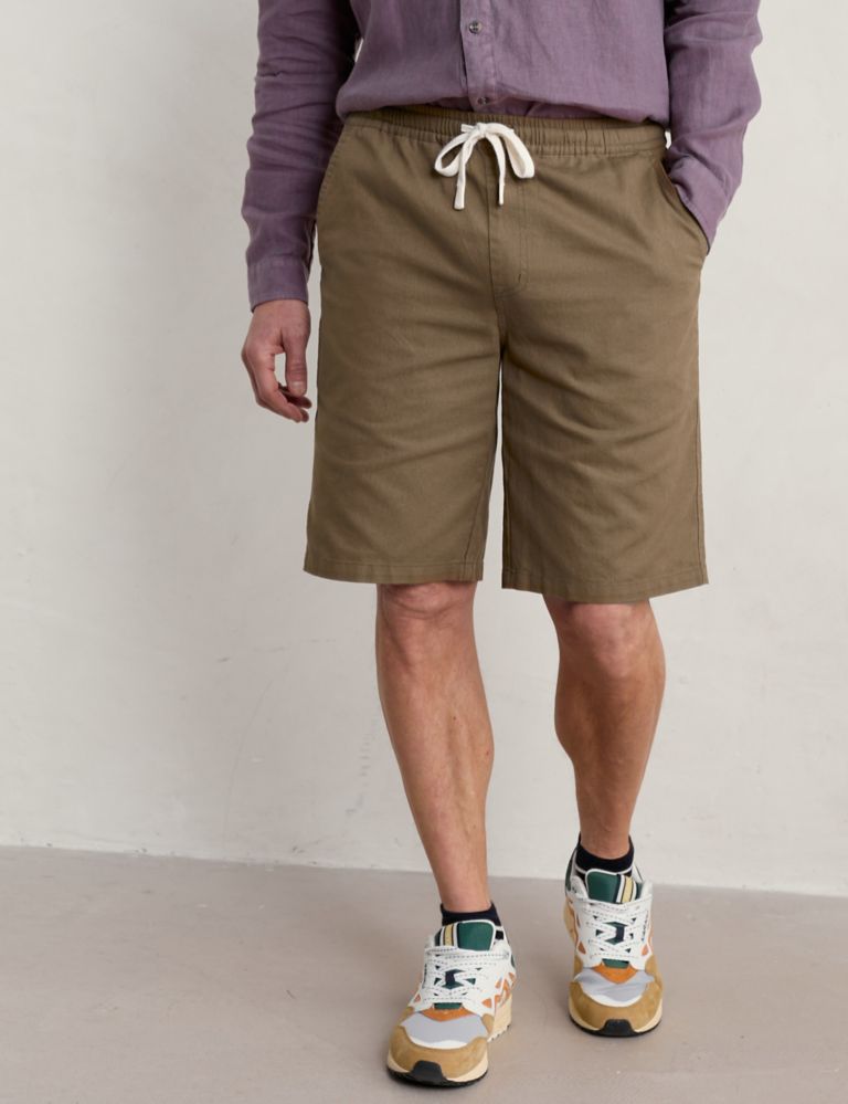 Linen Blend Shorts 4 of 5