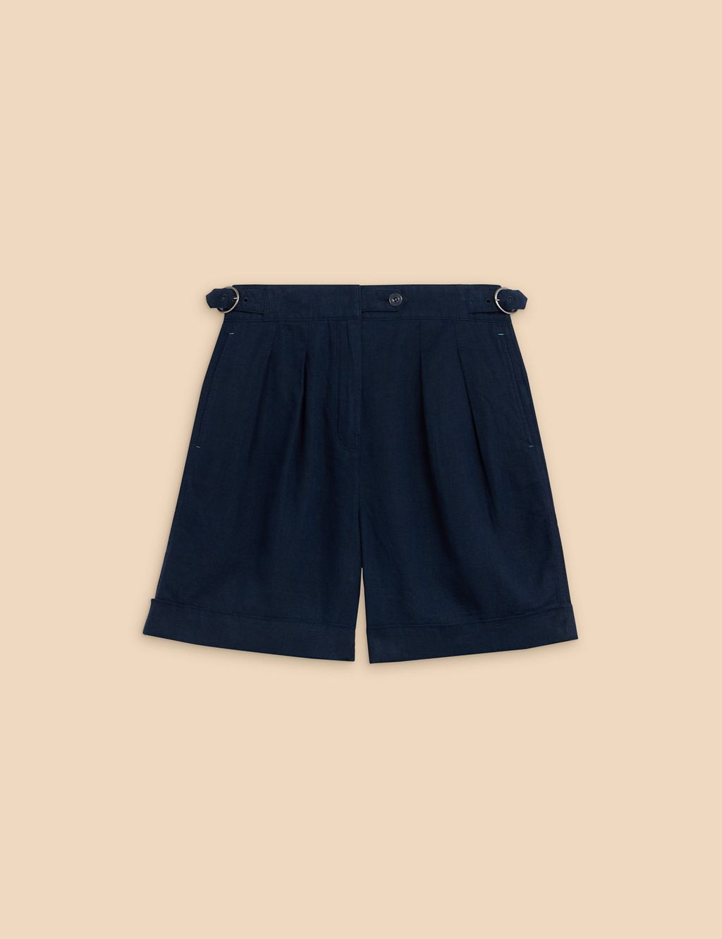 Linen Blend Shorts 1 of 6
