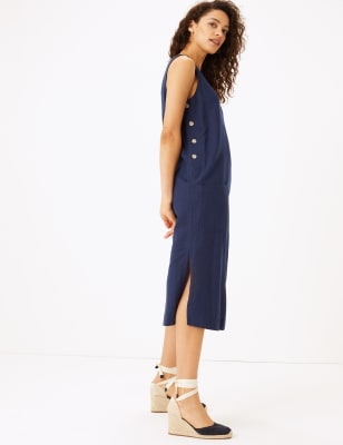 Marks and sale spencer dresses linen