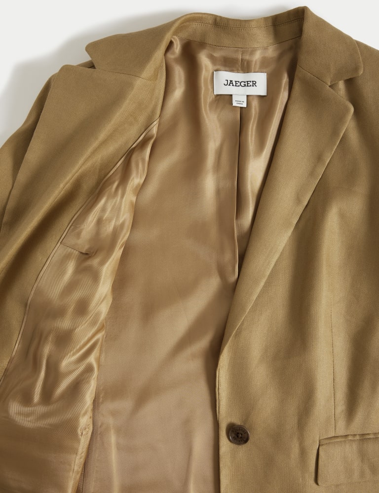 Jaeger linen blazer sales