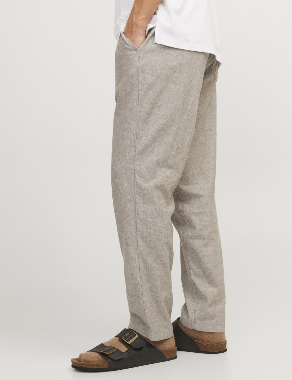Linen Blend Trousers 2 of 4