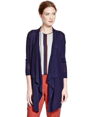 Thin on sale waterfall cardigans