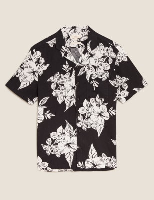 marks and spencer hawaiian shirt