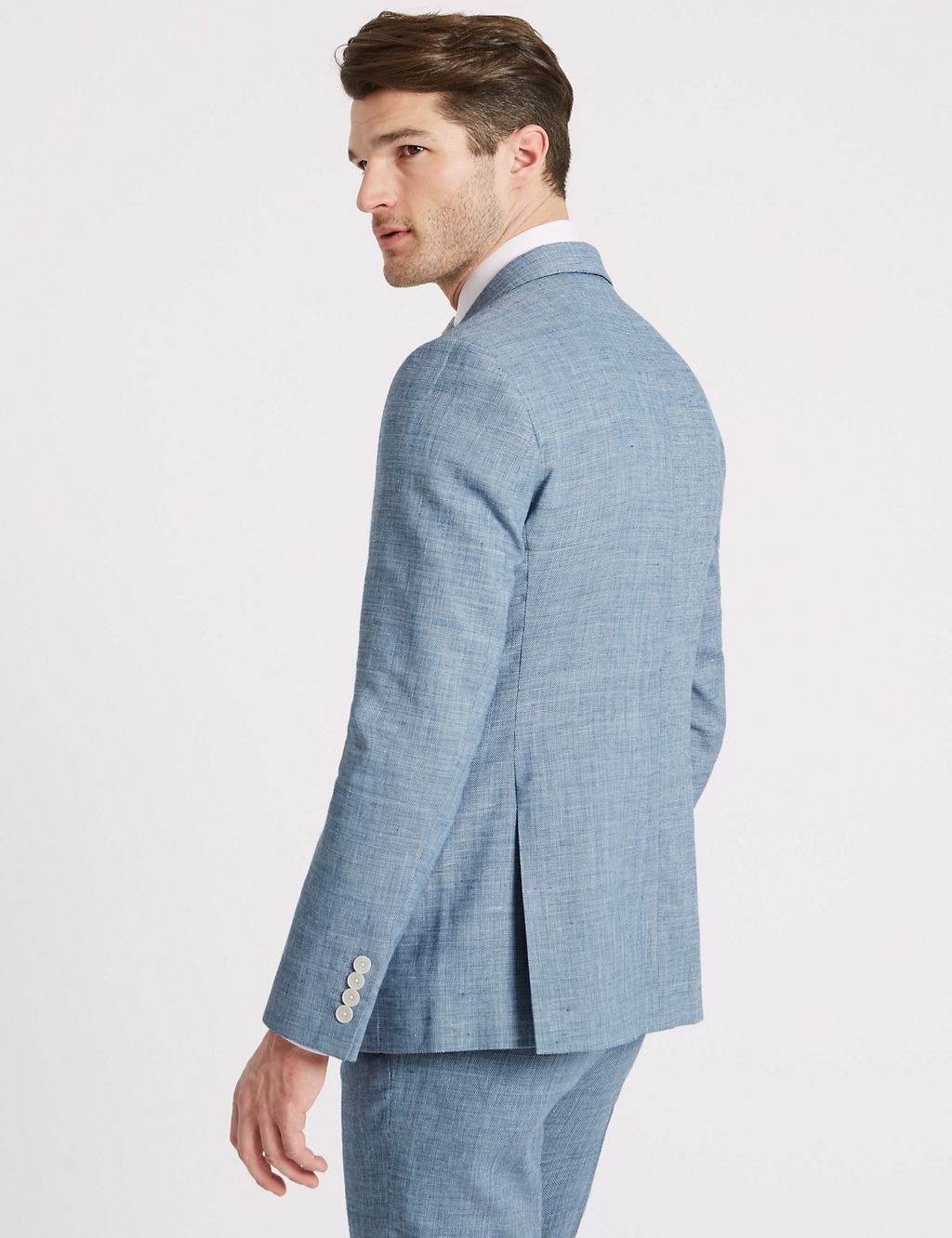 Linen Miracle Slim Fit Textured Jacket 8 of 8