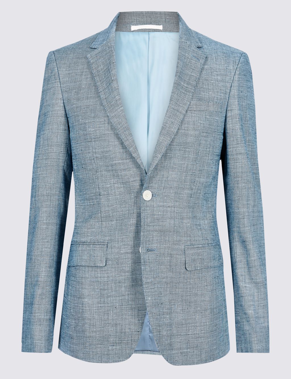 Linen Miracle Slim Fit Textured Jacket 1 of 8