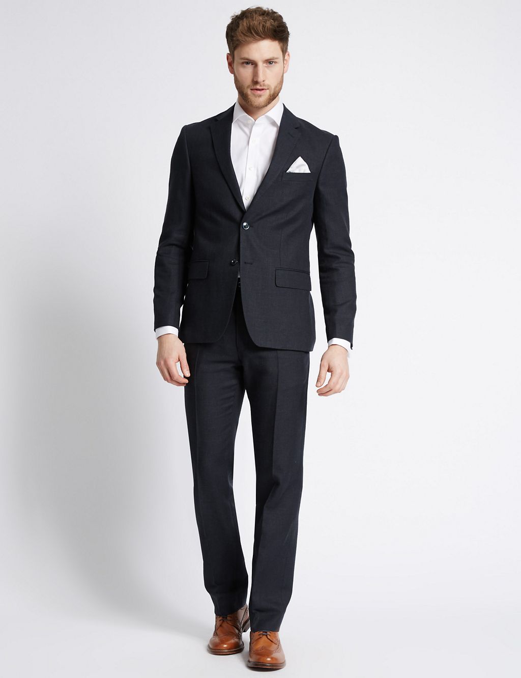 Linen Miracle Tailored Fit Trouser 4 of 4