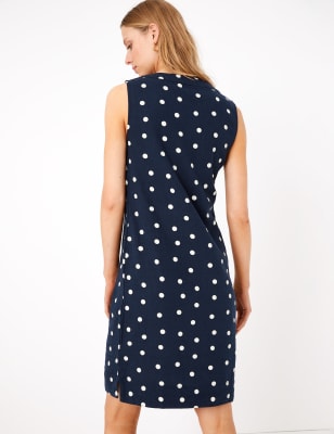 Polka dot shift sales dress