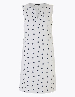 Wallis monochrome shift outlet dress