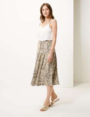 Linen skirt outlet m&s