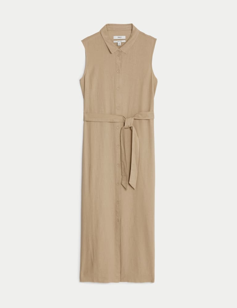 Linen dresses m&s cheap