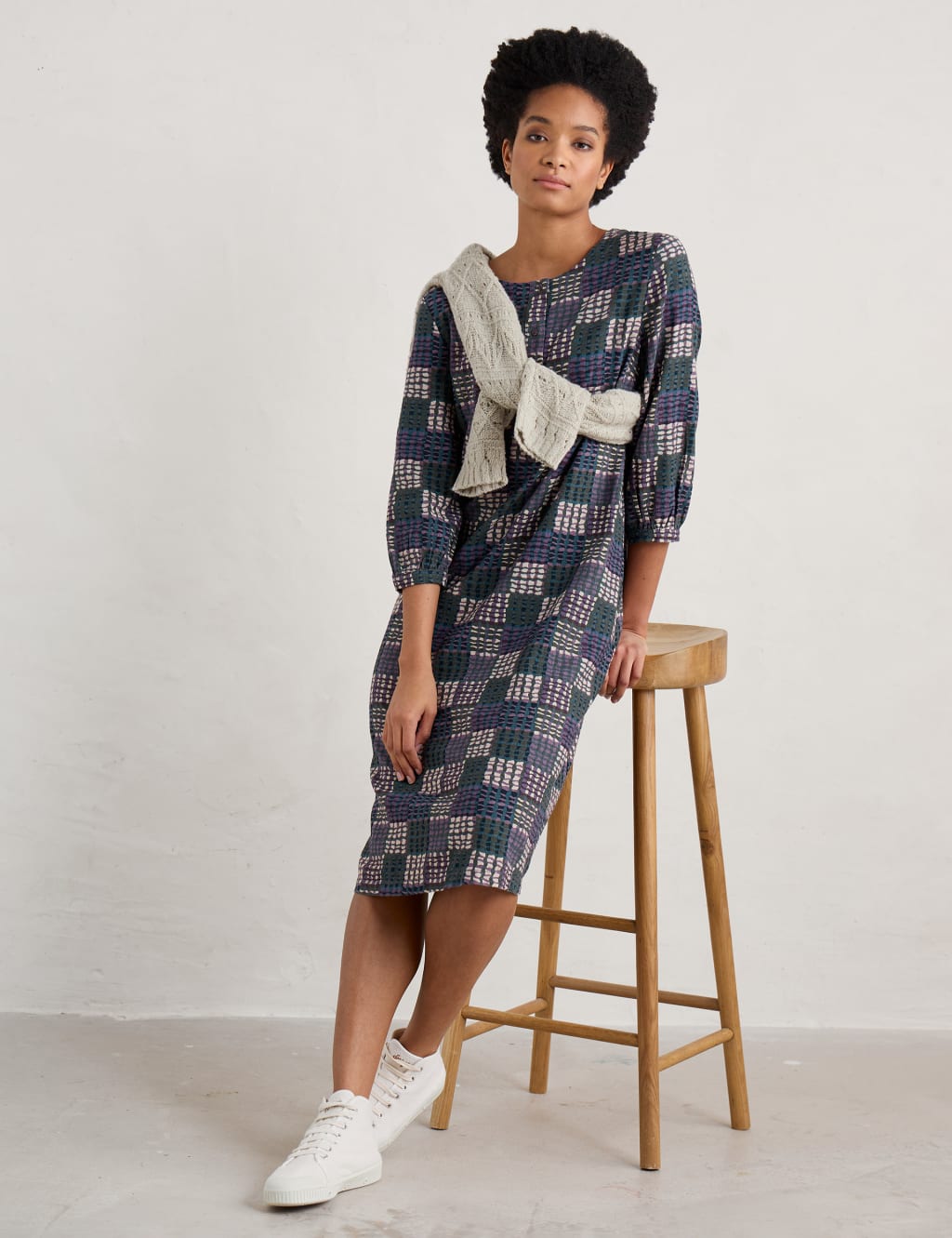 Coast jones spot midi dress outlet