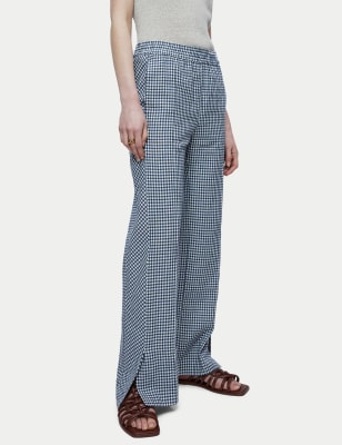 jigsaw linen trousers