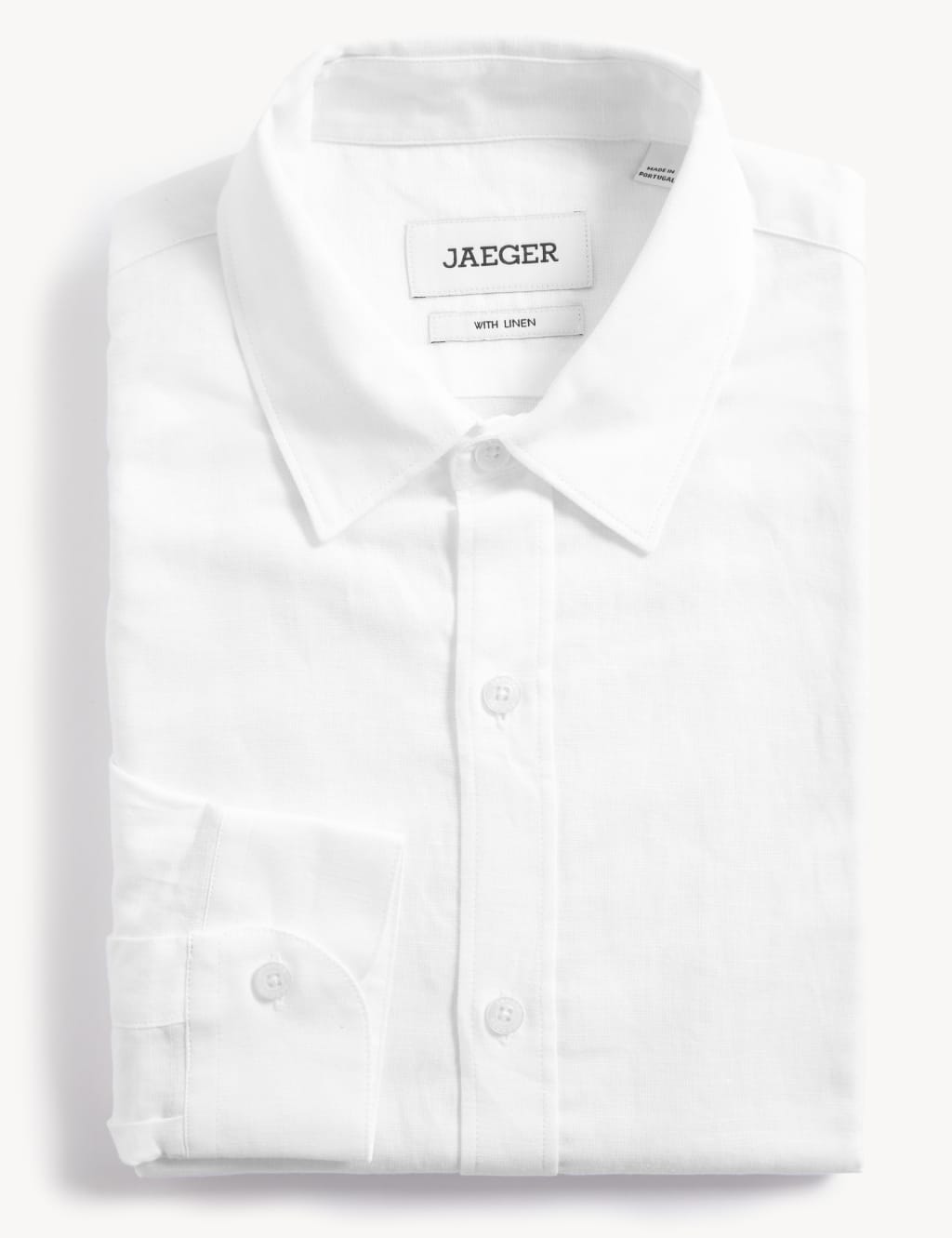 Linen Rich Collared Shirt
