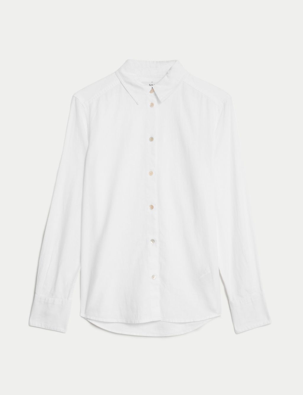 Linen Rich Collared Shirt | M&S Collection | M&S