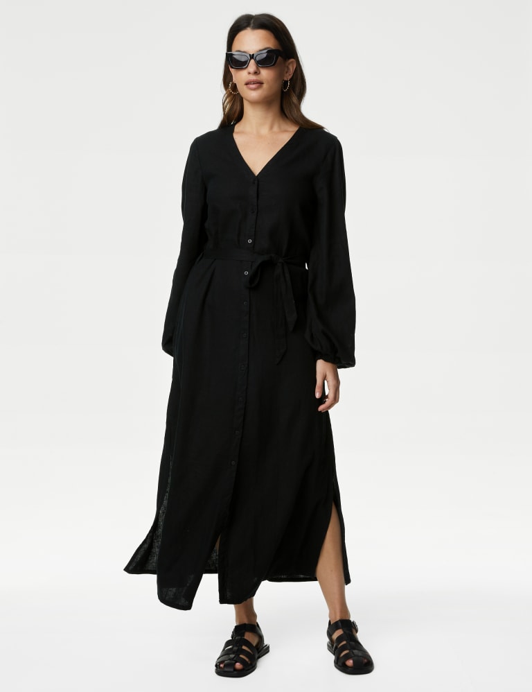M&s ladies shop linen dresses