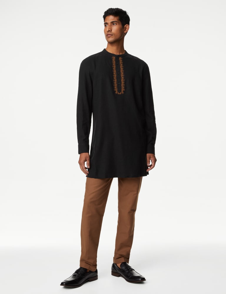 Linen kurta cloth sales