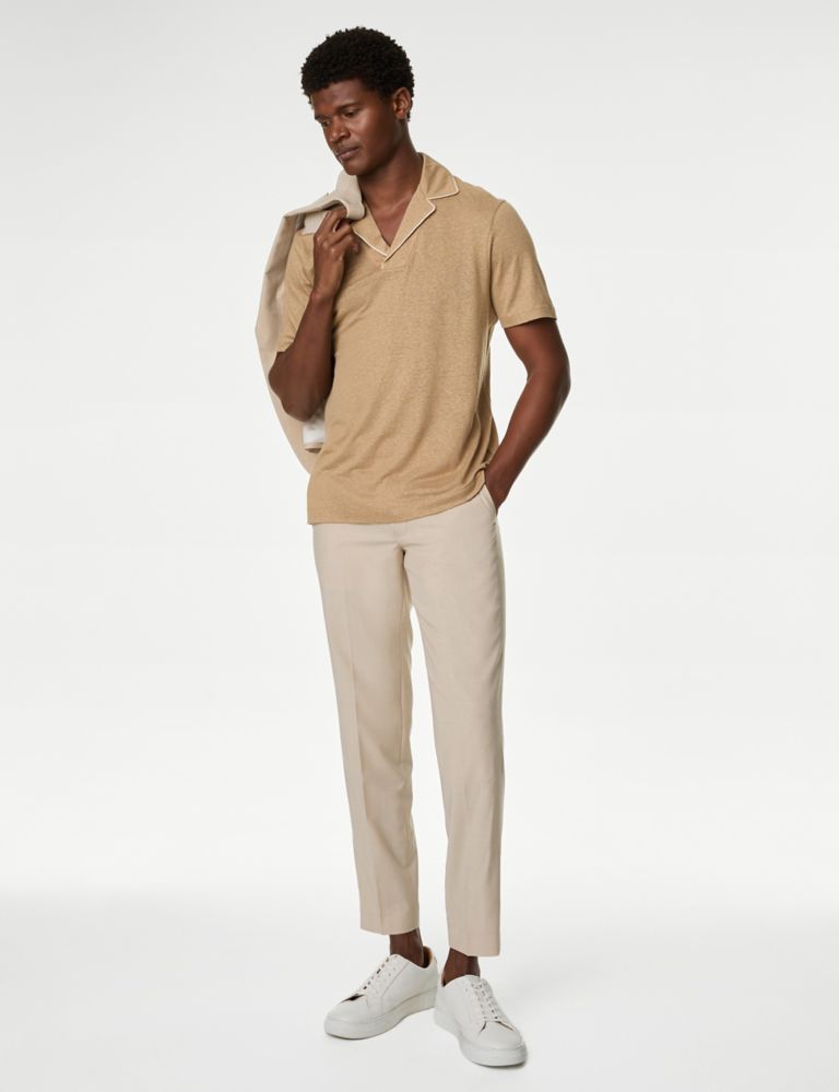 Linen Rich Polo Shirt 4 of 6