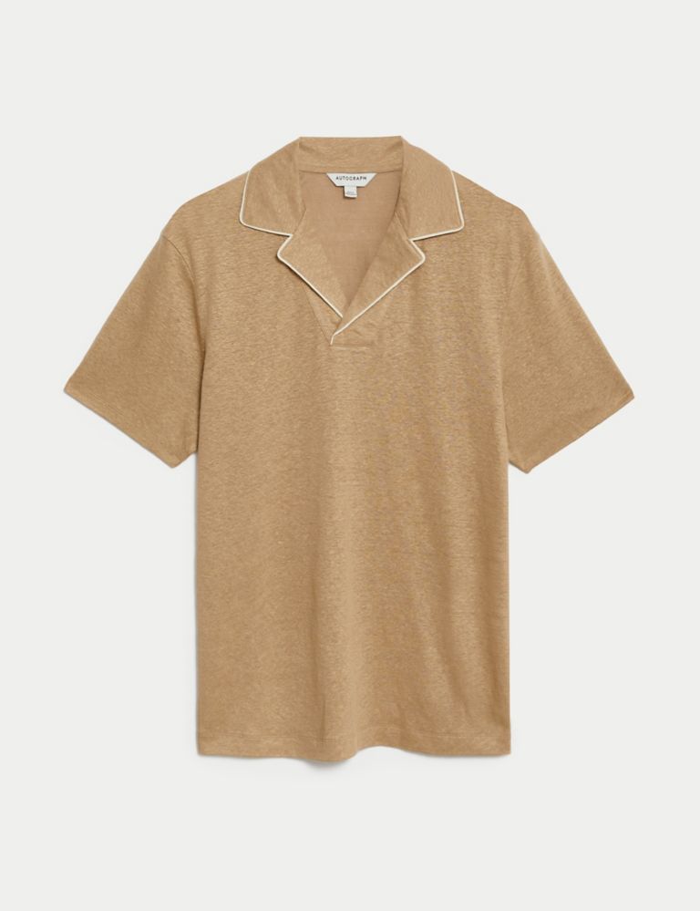 Linen Rich Polo Shirt 2 of 6
