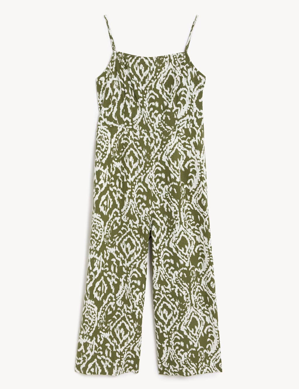 Linen Rich Printed Jumpsuit 2 of 5