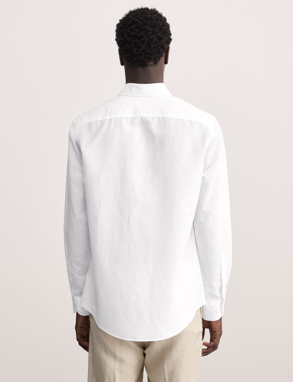 Linen Rich Regular Fit Shirt 6 of 7