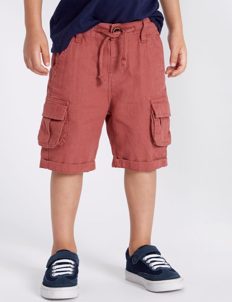 Linen Rich Shorts (3 Months - 7 Years) 3 of 4