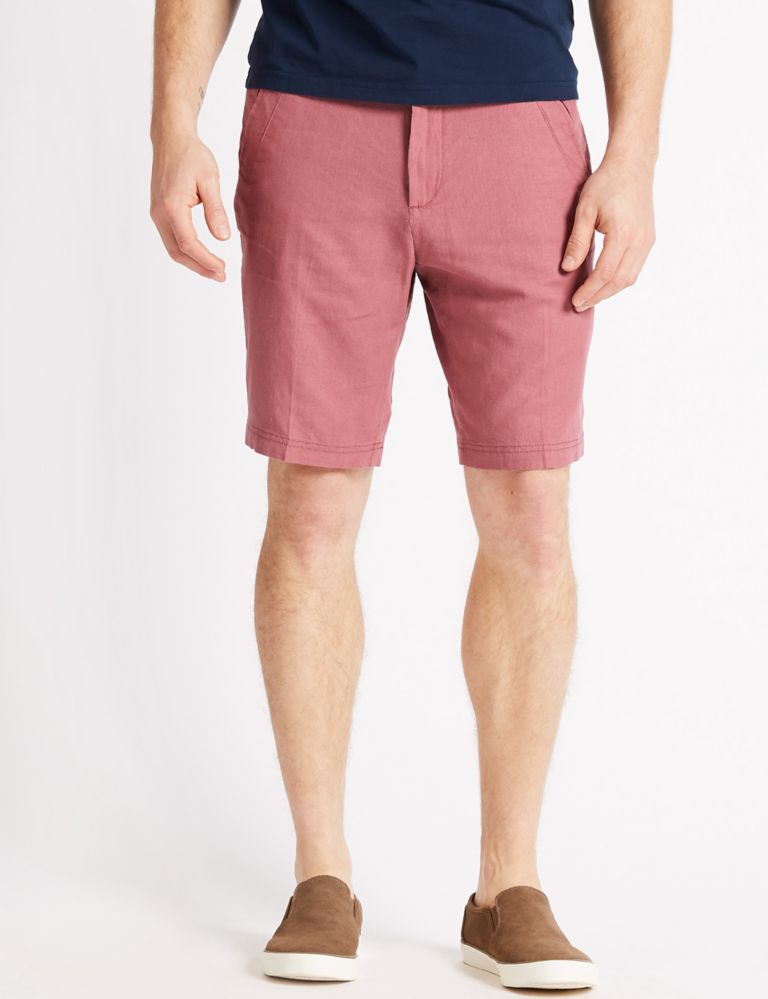 Linen Rich Shorts 1 of 4
