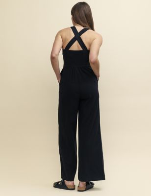 Linen Rich Sleeveless Jumpsuit Image 2 of 4