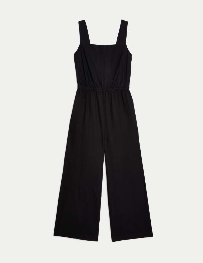 Linen Rich Sleeveless Jumpsuit 2 of 5