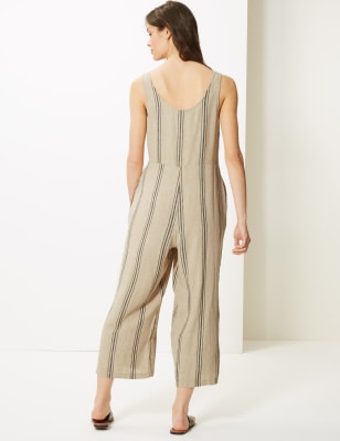 Marks and store spencer striped jumpsuit