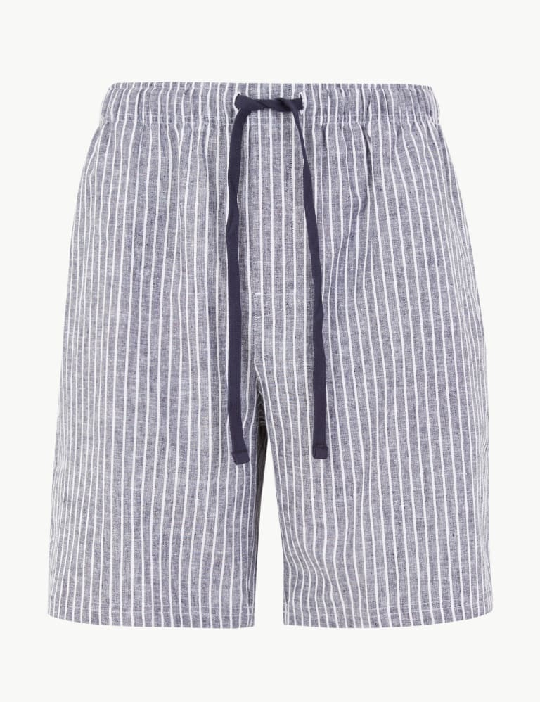 Mens linen pyjama shorts hotsell