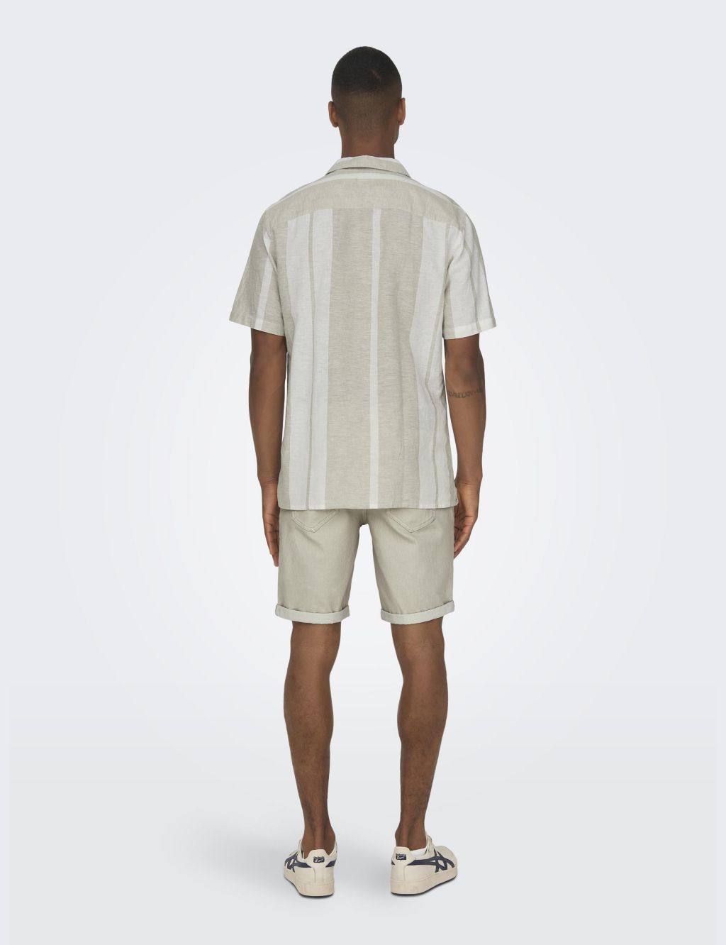 Linen Rich Striped Shirt 4 of 6