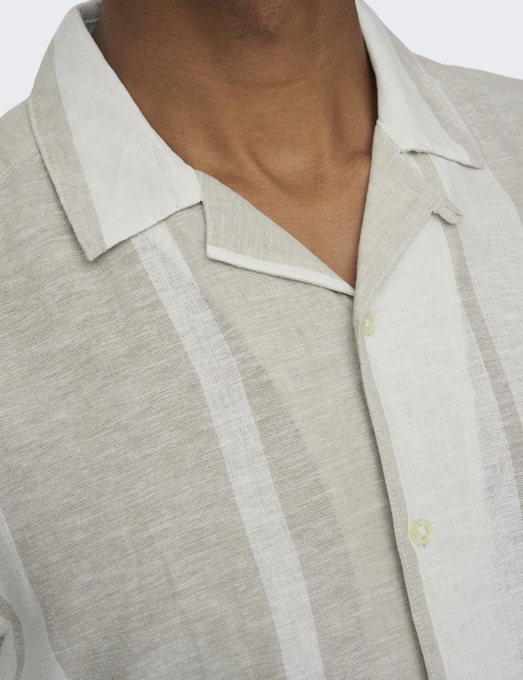 Linen Rich Striped Shirt 5 of 6