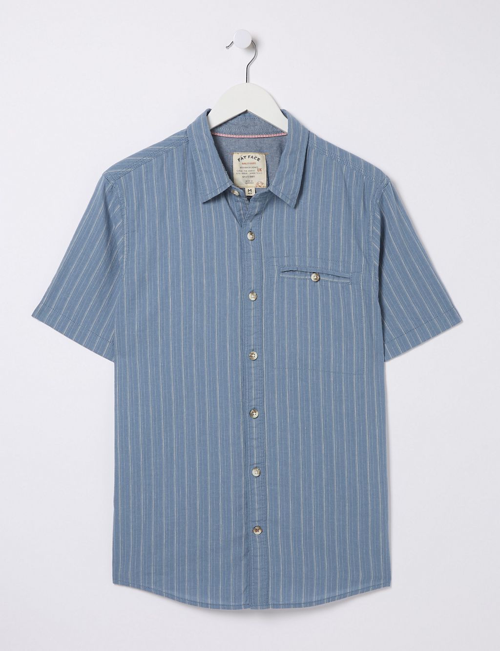 Linen Rich Striped Shirt 1 of 5